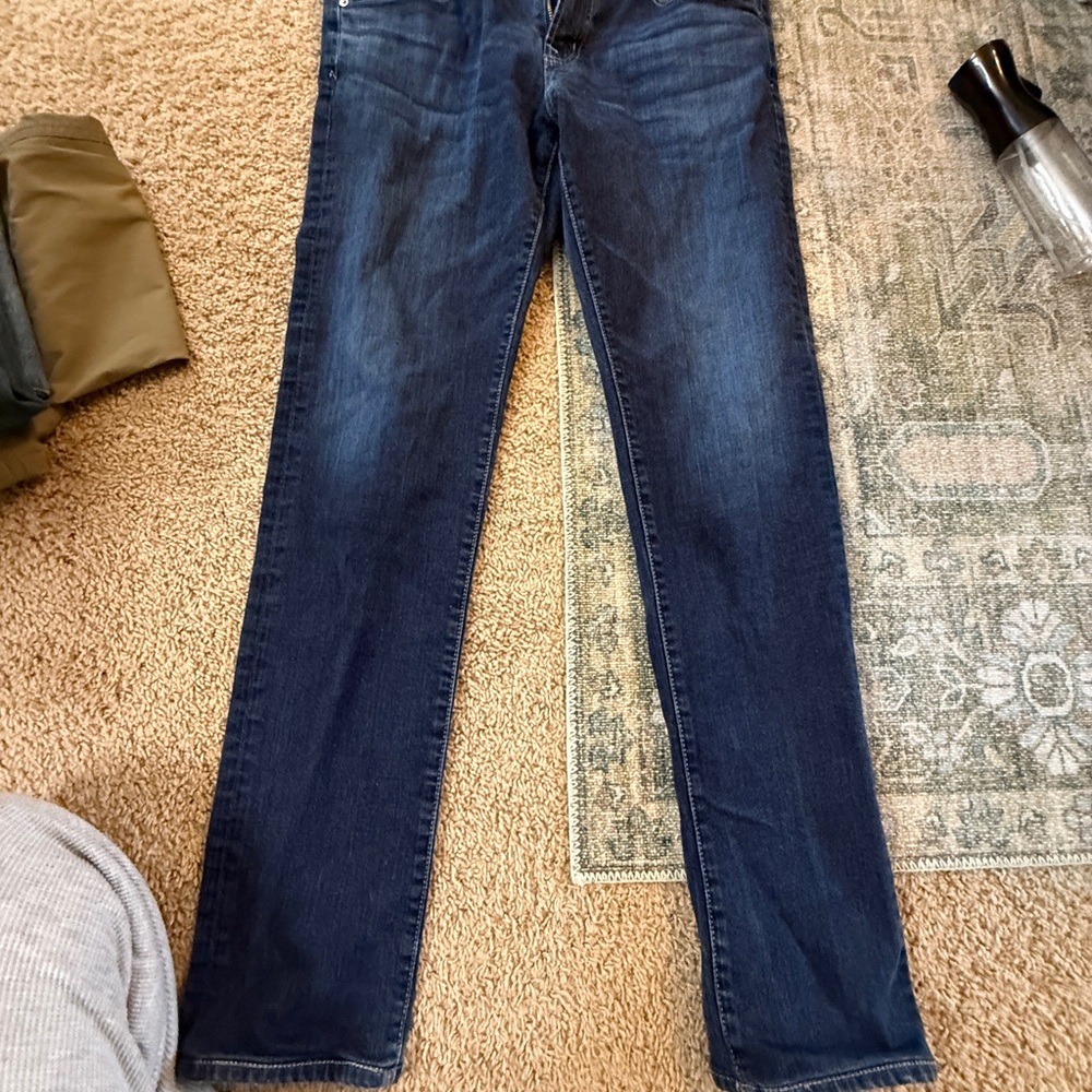 Dark Blue AG Slim Jeans